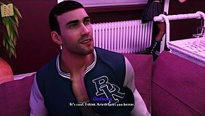 Brunette in Being a Dik Route 152