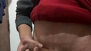 i'm jerking off with clothes on, feeling so solo and skinny