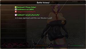 powerful slime dominates policewoman in intense battle karryns prison ep6