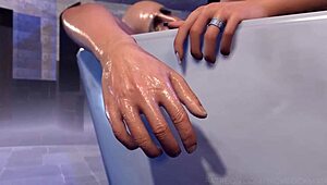 Anime Hentai Babe Sucks and Fucks in 3D