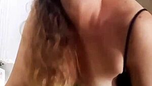 Naughty Slut Smoking And Undressing!