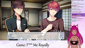 VtuberがF Me Royallyパート4でアニメキスプレイ