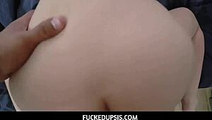 Inked Stepsister Spied On And Fucked