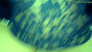 in this amateur couple scene, after eating her tight ass, he gets her wet pussy