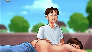 Summertime saga 127: erotic milf big ass scene