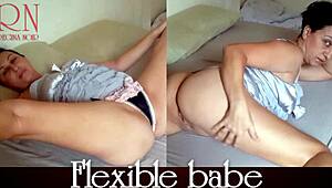 I Watch The Graceful Lady Undress Fully