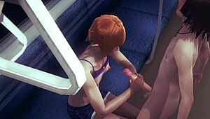 hentai uncensored 3d with sexy elf getting hardsex on train