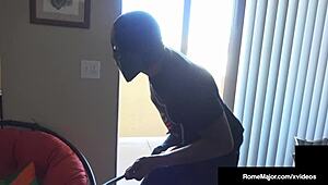 Rome Major's Thick Dick Stuffs Nadia White's Milky Body Hard