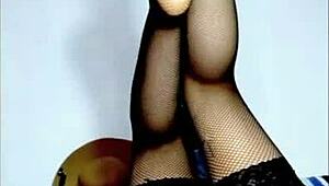 Teen Receives Kinky Foot Massage with Toys and Music