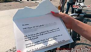 Deutsche Blondine Teen Model Goes on Real Blind Date in Berlin and Gets Nailed