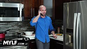 Milf jumps on dick! 😏