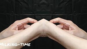 Milking Time With Purple Creature