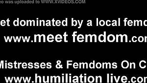 Slave Pays Steep Price In Femdom Humiliation Session