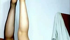 Teen Receives Kinky Foot Massage with Toys and Music