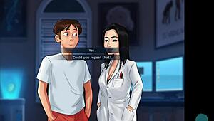 summertime saga 32 • hot asian teacher jerks student off