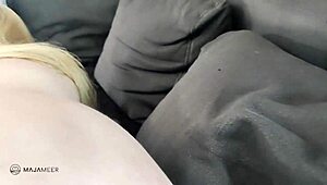 Chubby Maja Begs for Hard Fucking in All Three Holes