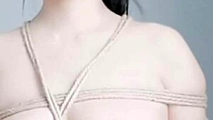 enjoy rough bondage, deep throat dildo, forced orgasm with squirting 😩