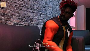 Brunette in Being a Dik Route 152