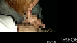 Japanese amateur couple outdoor blowjob handjob smartphone shooting