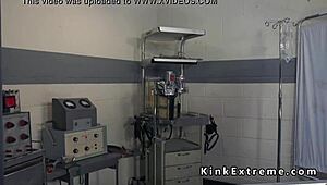 yo, that lesbian doctor got an ebony android for anal play