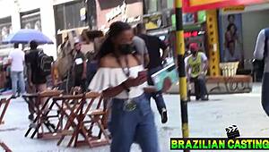 Delicious BBW with big ass meets client for oral and cumshot in Rio and São Paulo connection