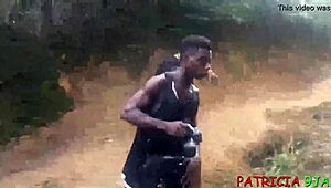 Ebony Pornstar Patricia 9ja Fucked Hard On Roadside