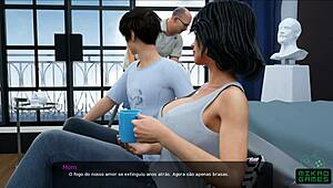 i can’t believe madrasta let me peek at Sara’s panties