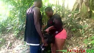 Ebony Pornstar Patricia 9ja Fucked Hard On Roadside
