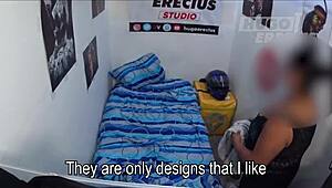 My neighbor sneaks out for a quickie - hidden camera?