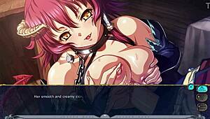 Shamsiel teases and titty fucks cock in Kyonyuu Fantasy scene 4