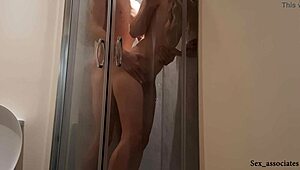 Hidden Cam Catches Stepsister Fucking Boyfriend In Shower