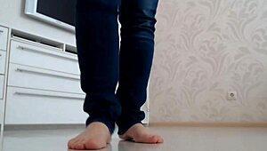 Pov Experience With Barefoot Feet Fetish Scene