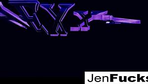 jen hexxx and makayla cox feel so excited sharing a huge cock and giant load