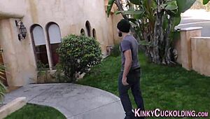 busty babe rides big cock