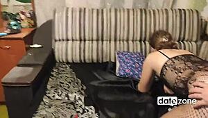 European wife cheats on husband in homemade panty fetish video