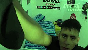 My neighbor sneaks out for a quickie - hidden camera?