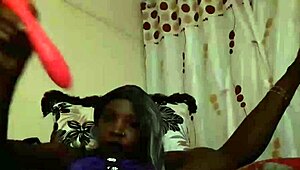 Amateur milf digs anal with dildo, squirting hard orgasm.