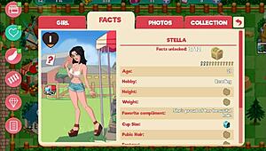 Nutaku booty farm hentai game features sexy flashing and big ass action