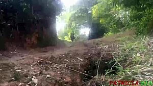 Ebony Pornstar Patricia 9ja Fucked Hard On Roadside