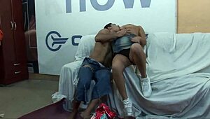 Young latin couple films amateur porn