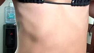 Hey Luna Luxe, why strip that plaid skirt and touch yourself in the dining room?