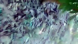 野外女王ミナが公園ベンチフェラ誘惑＆森で生ガン突き