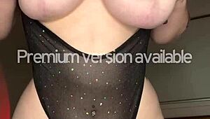 let me tease you in my sparkly lingerie