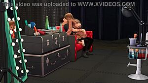 Behind the scenes of 3d hentai cartoon preview