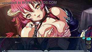 Shamsiel teases and titty fucks cock in Kyonyuu Fantasy scene 4