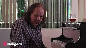 Young blonde fucks hard with a thumb deep in her tight asshole for anal action