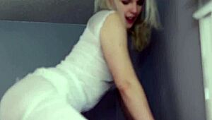 Bored mormon teen 18+ strapon ramming