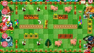 Nutaku booty farm hentai game features sexy flashing and big ass action