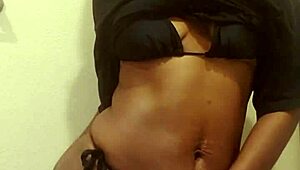 Naejae seduces you with a sexy strip tease before squirting in close-up amateurs.