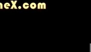 Mature Maxine X rides Kevin Wang's cock with her big tits, talking dirty all the way.